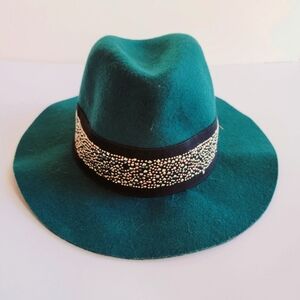 Chicos wool hat Emerald Green